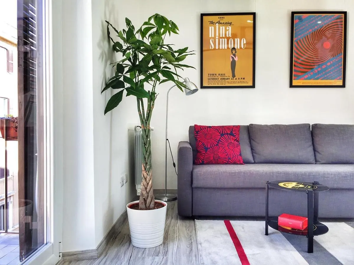 Pigneto Village B&B Roma Apartment With Balcony Metro C Italia